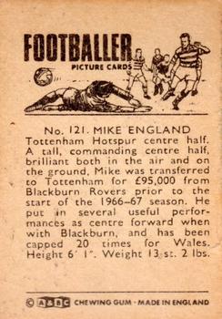 1966-67 A&BC Footballers #121 Mike England Back