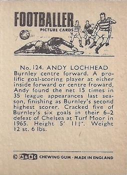 1966-67 A&BC Footballers #124 Andy Lochhead Back