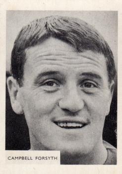 1966-67 A&BC Footballers #128 Campbell Forsyth Front
