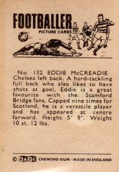 1966-67 A&BC Footballers #132 Eddie McCreadie Back