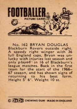 1966-67 A&BC Footballers #162 Bryan Douglas Back