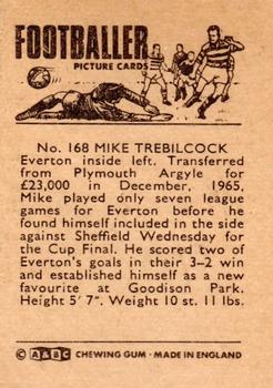 1966-67 A&BC Footballers #168 Mike Trebilcock Back