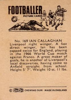 1966-67 A&BC Footballers #169 Ian Callaghan Back
