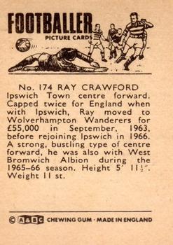 1966-67 A&BC Footballers #174 Ray Crawford Back