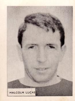 1966-67 A&BC Footballers #205 Malcolm Lucas Front