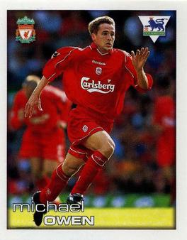 2000-01 Merlin F.A. Premier League 2001 - Merlin's Extreme Team #P Michael Owen Front