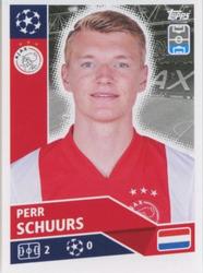 2020-21 Topps UEFA Champions League Sticker Collection #AJA 9 Perr Schuurs Front