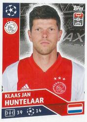 2020-21 Topps UEFA Champions League Sticker Collection #AJA 18 Klaas Jan Huntelaar Front