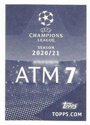 2020-21 Topps UEFA Champions League Sticker Collection #ATM 7 Renan Lodi Back