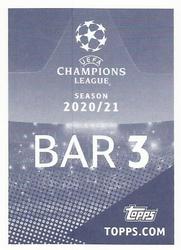 2020-21 Topps UEFA Champions League Sticker Collection #BAR 3 Marc-André Ter Stegen Back
