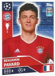 2020-21 Topps UEFA Champions League Sticker Collection #BAY 4 Benjamin Pavard Front