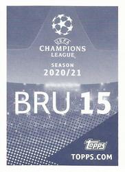 2020-21 Topps UEFA Champions League Sticker Collection #BRU 15 Ruud Vormer Back