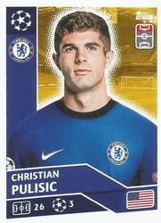 2020-21 Topps UEFA Champions League Sticker Collection #CHE 17 Christian Pulisic Front