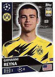 2020-21 Topps UEFA Champions League Sticker Collection #DOR 13 Giovanni Reyna Front