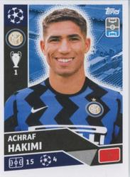2020-21 Topps UEFA Champions League Sticker Collection #INT 6 Achraf Hakimi Front