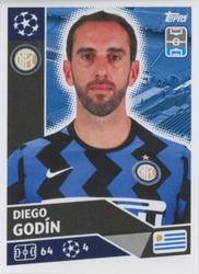 2020-21 Topps UEFA Champions League Sticker Collection #INT 7 Diego Godín Front