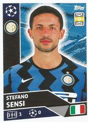 2020-21 Topps UEFA Champions League Sticker Collection #INT 9 Stefano Sensi Front