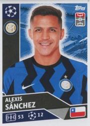 2020-21 Topps UEFA Champions League Sticker Collection #INT 16 Alexis Sánchez Front