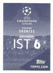 2020-21 Topps UEFA Champions League Sticker Collection #IST 6 Alexandru Epureanu Back