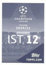 2020-21 Topps UEFA Champions League Sticker Collection #IST 12 Edin Višća Back