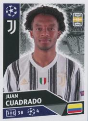 2020-21 Topps UEFA Champions League Sticker Collection #JUV 10 Juan Cuadrado Front