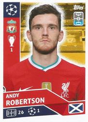 2020-21 Topps UEFA Champions League Sticker Collection #LIV 7 Andy Robertson Front