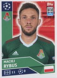 2020-21 Topps UEFA Champions League Sticker Collection #LMO 6 Maciej Rybus Front