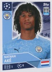 2020-21 Topps UEFA Champions League Sticker Collection #MCI 8 Nathan Aké Front