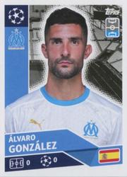 2020-21 Topps UEFA Champions League Sticker Collection #OLM 8 Alvaro González Front