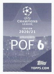 2020-21 Topps UEFA Champions League Sticker Collection #POF 6 Cristian Ramírez Back
