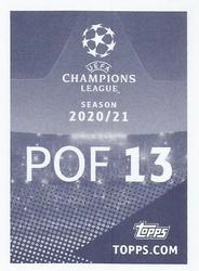 2020-21 Topps UEFA Champions League Sticker Collection #POF 13 Wanderson Back