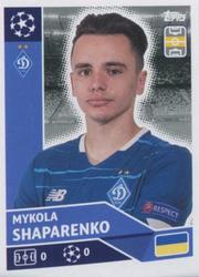 2020-21 Topps UEFA Champions League Sticker Collection #POF 24 Mykola Shaparenko Front