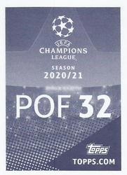 2020-21 Topps UEFA Champions League Sticker Collection #POF 32 Gerson Rodrigues Back