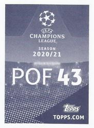 2020-21 Topps UEFA Champions League Sticker Collection #POF 43 Majeed Ashimeru Back