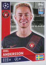 2020-21 Topps UEFA Champions League Sticker Collection #POF 55 Joel Andersson Front