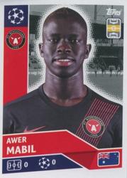 2020-21 Topps UEFA Champions League Sticker Collection #POF 60 Awer Mabil Front
