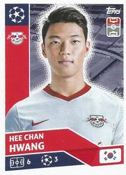 2020-21 Topps UEFA Champions League Sticker Collection #RBL 17 Hee-chan Hwang Front