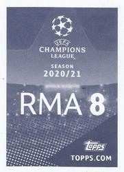 2020-21 Topps UEFA Champions League Sticker Collection #RMA 8 Marcelo Back