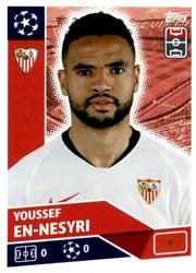 2020-21 Topps UEFA Champions League Sticker Collection #SEV 16 Youssef En-Nesyri Front