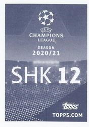 2020-21 Topps UEFA Champions League Sticker Collection #SHK 12 Dentinho Back