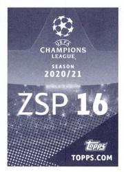 2020-21 Topps UEFA Champions League Sticker Collection #ZSP 16 Sebastian Driussi Back