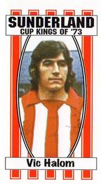 2003 Blackcat Sunderland FA Cup Heroes of '73 #9 Vic Halom Front