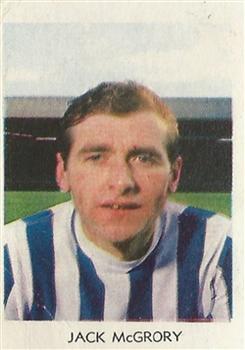 1967-68 A&BC Chewing Gum Footballers (Scottish) #2 Jack McGrory Front