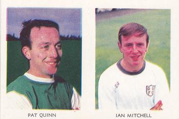 1967-68 A&BC Chewing Gum Footballers (Scottish) - Pairs Set #7 / 28 Pat Quinn / Ian Mitchell Front
