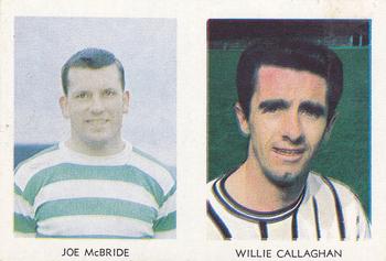 1967-68 A&BC Chewing Gum Footballers (Scottish) - Pairs Set #14 / 39 Joe McBride / Willie Callaghan Front