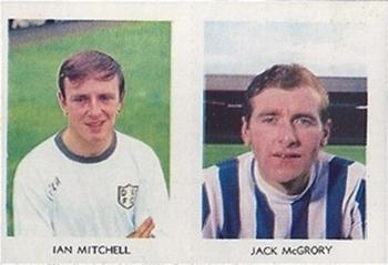 1967-68 A&BC Chewing Gum Footballers (Scottish) - Pairs Set #28 / 2 Ian Mitchell / Jack McGrory Front