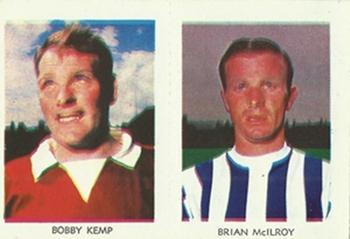 1967-68 A&BC Chewing Gum Footballers (Scottish) - Pairs Set #31 / 5 Bobby Kemp / Brian McIlroy Front