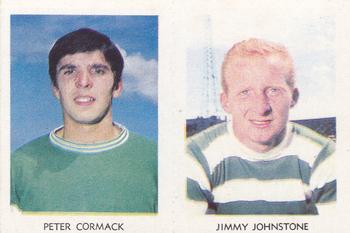 1967-68 A&BC Chewing Gum Footballers (Scottish) - Pairs Set #36 / 25 Peter Cormack /Jimmy Johnstone Front