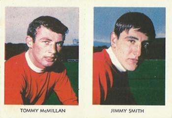 1967-68 A&BC Chewing Gum Footballers (Scottish) - Pairs Set #41 / 19 Tommy McMillan / Jimmy Smith Front