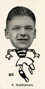 1938 John Sinclair Well Known Footballers (Scottish) #1 Peter McKennan Front